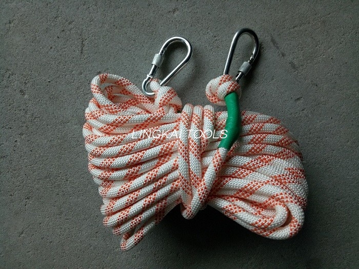 Nagy szilárdságú dupla fonott nylon kötél erőátviteli vezetékben