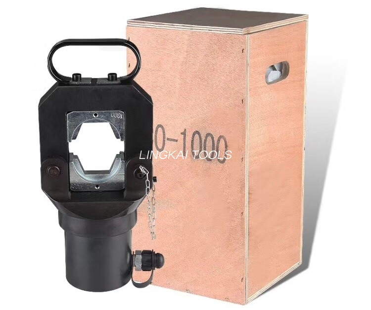 CO-1000 hidraulikus kompresszor torony biztonsági berendezés 55T hatszög krimpelési tartomány 400-1000mm2