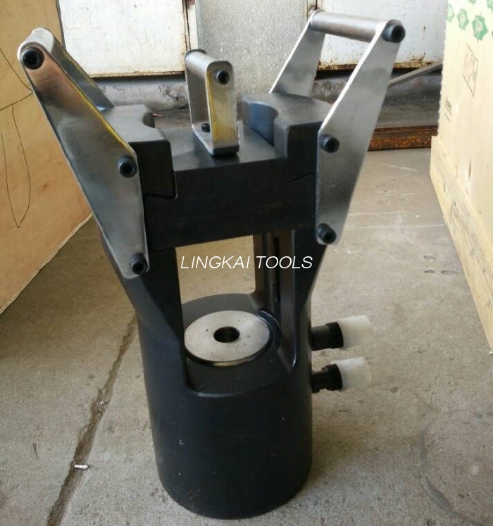 1250KN drótkötél hidraulikus kompresszor 24mm löket 14-76mm sorkapcsok krimpeléséhez