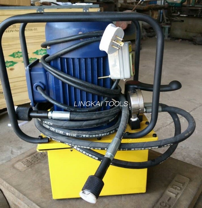 800 bar 1,5 kW-os hidraulikus tápegység / nagynyomású hidraulikus szivattyú 1,6 liter/perc