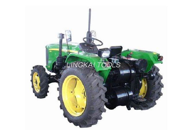 Traktor kábel csörlő lehúzó 304 40KN kétkerekű traktor húzógép