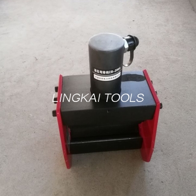 340 mm magas hidraulikus gyűjtősín hajlító 170 kN hajlítóerő Cu / Al lemezhez